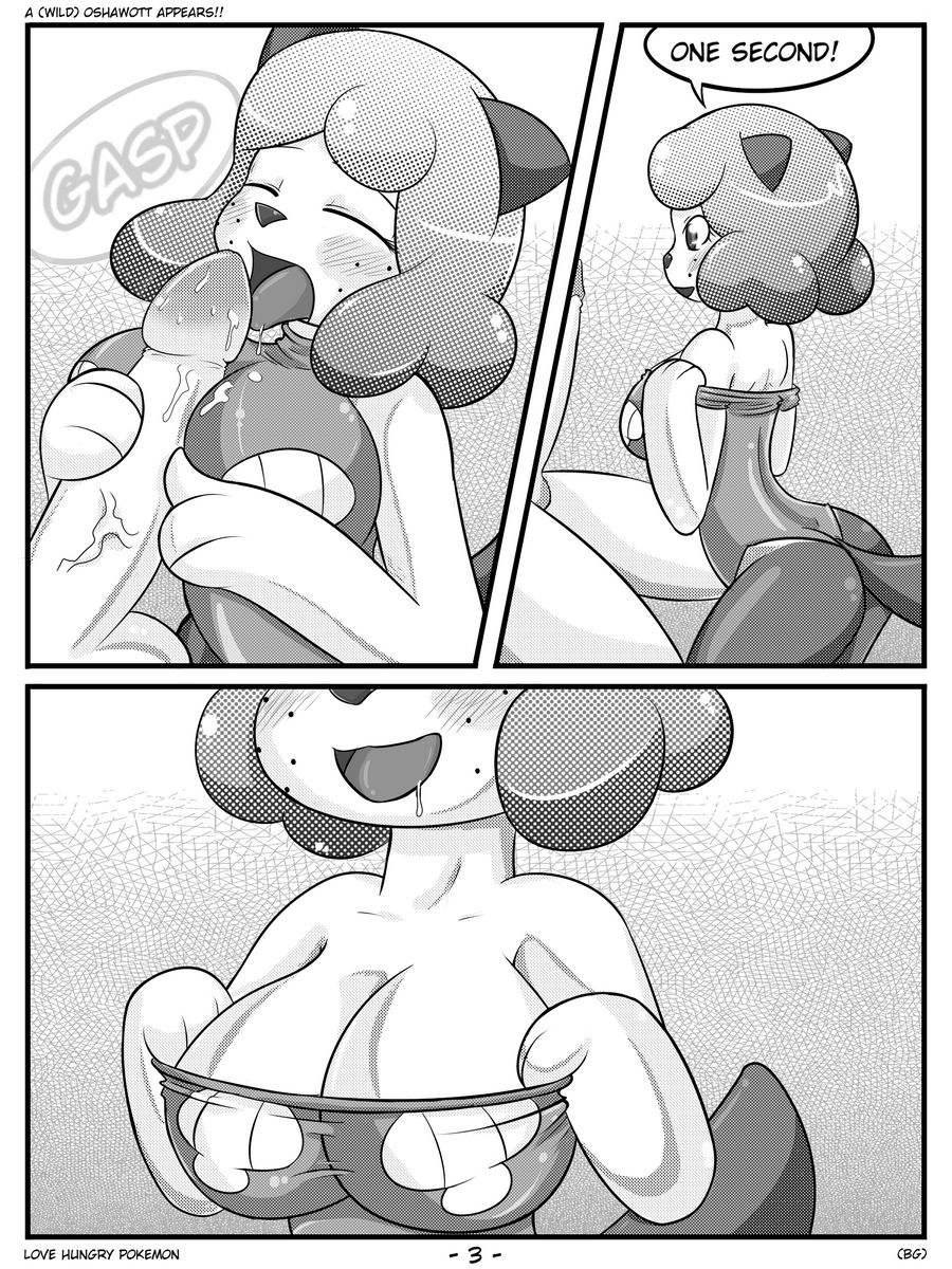 Love Hungry Pokemon #1 - A  Oshawott Appears page 4 full