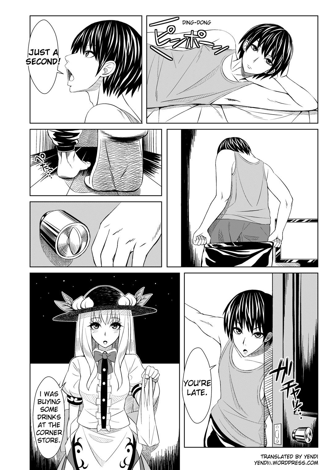 Tenshi came to my Place page 1 full