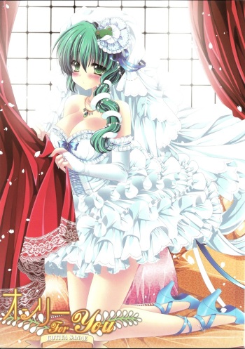 (C80) [Wish +Kibou no Tsubasa+ (Sakurano Ru)] Only for you -Sanae- (Touhou Project) cover