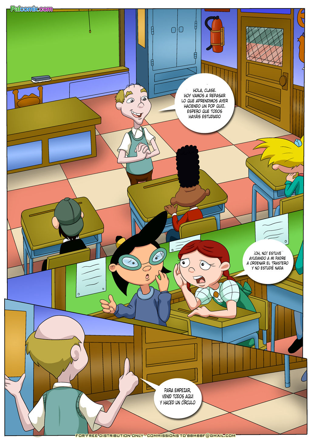 Hey Arnold: Pop Quiz page 2 full