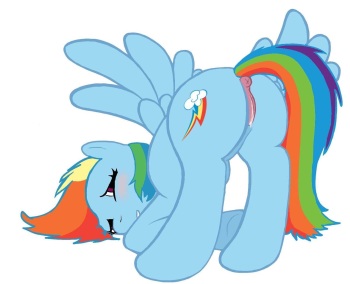 RULE 34 PONIES (Rainbow Dash) cover