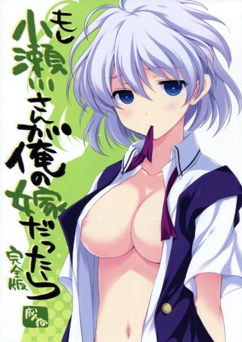 (C82) [VISTA (Odawara Hakone)] Moshi Kosegawa-san ga Ore no Yome dattara Kanzenban (-Saki-) cover