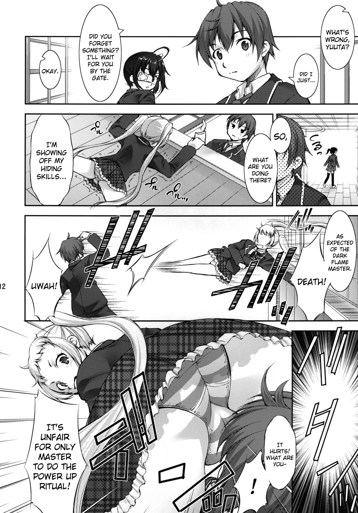 Chuunibyou Demo 3P ga Shitai page 12 full