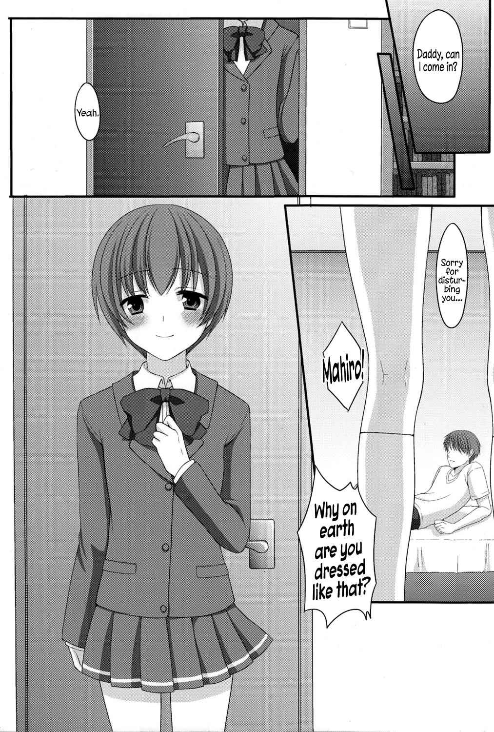 Otou-san no Tame ni Musume ni Naru no | I'm Going to be a Girl Just for Daddy  =SW= page 2 full