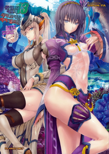 (C82) [UDON-YA (Kizuki Aruchu, ZAN)] Monhan no Erohon 13 (Monster Hunter) [Korean] [Team 아키바] cover