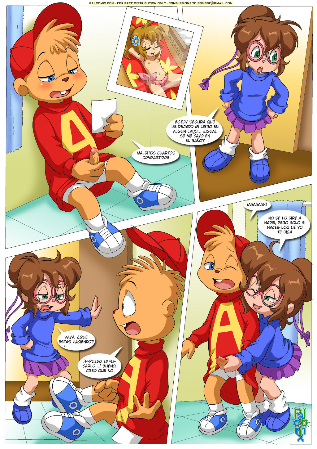 Chipettes Gone Wild Page 2 Comic Porn XXX