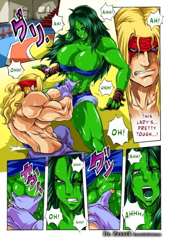 [DrZexxck] Alex vs. She Hulk cover