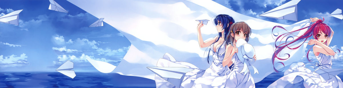 Suiheisen made Nan Mile? Smile Cubic! Visual Fanbook page 12 full