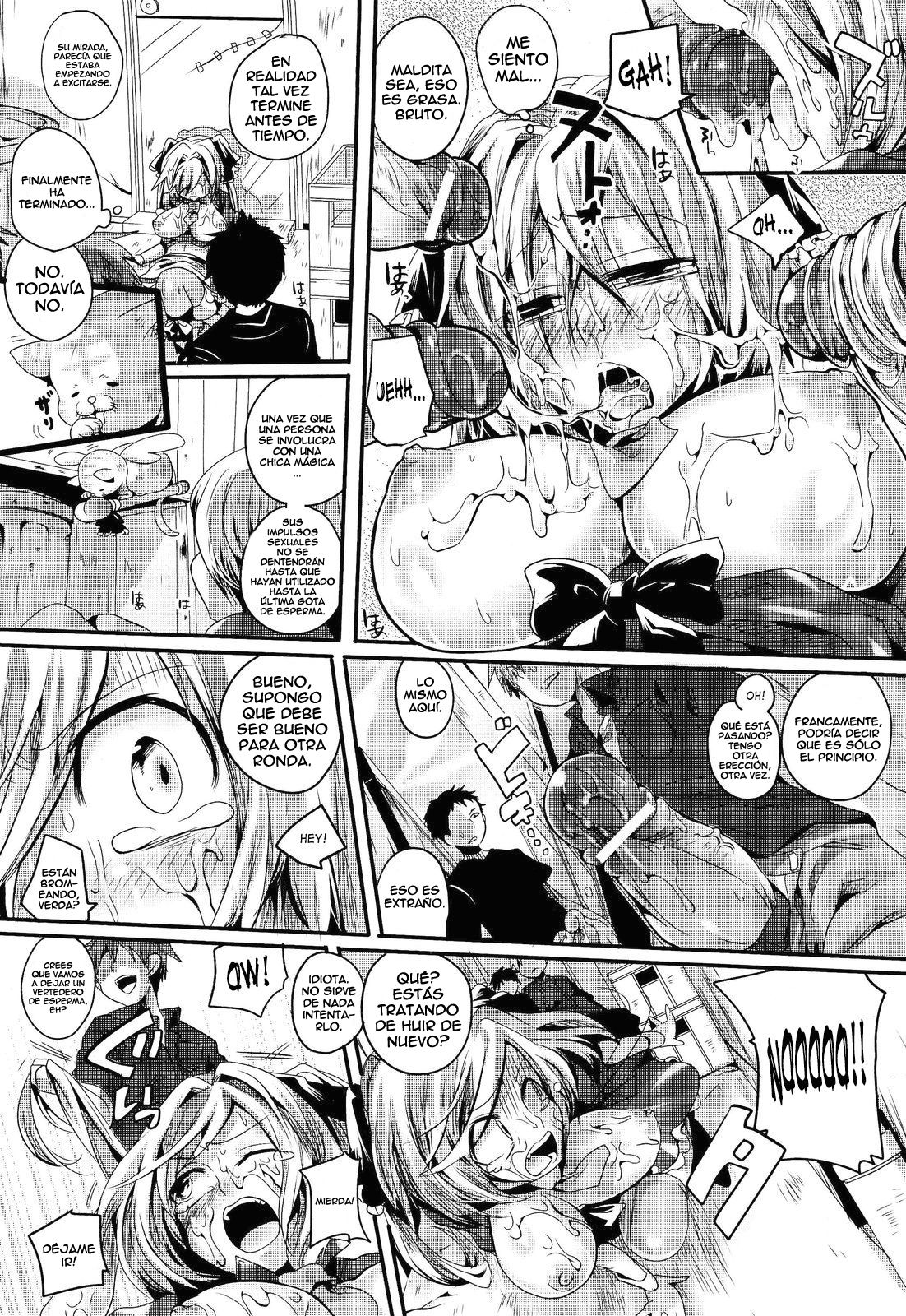 Mahou Shoujo no Oshigoto - The work of magical girl | El trabajo de una chica magica page 10 full