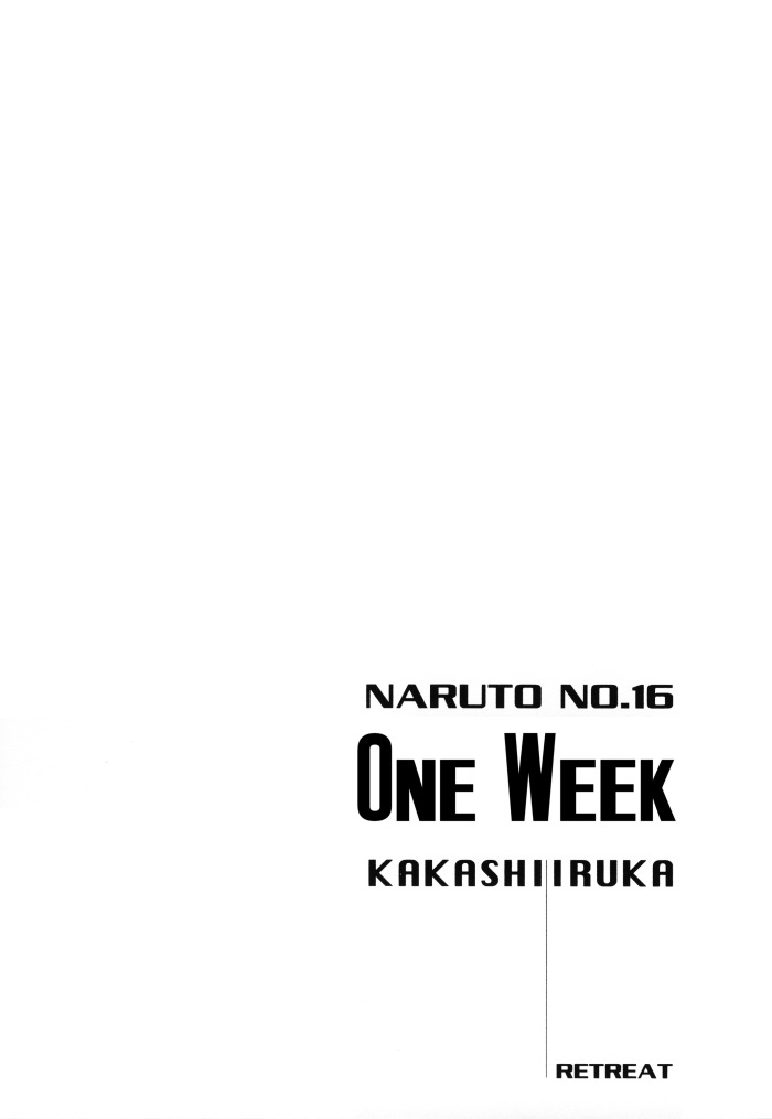Naruto-One Week page 1 full