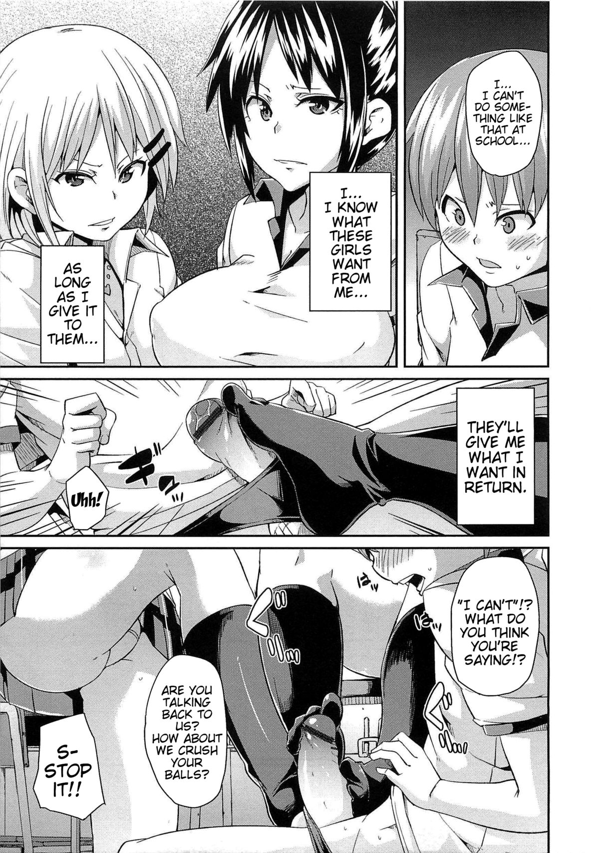 Dangyakukei Joshi | Femdom Schoolgirls page 12 full