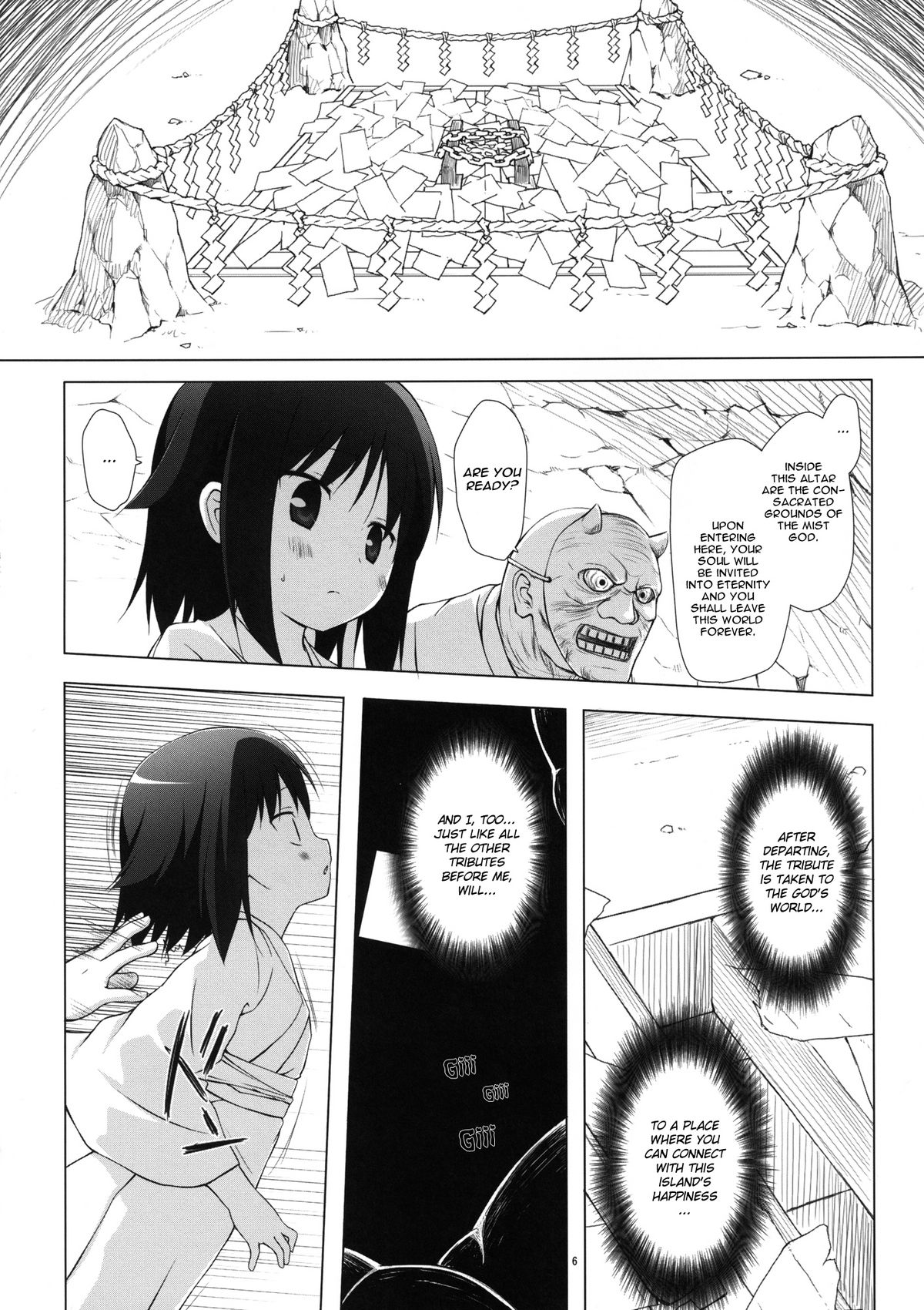 Kirigami Shima | Island Of The Mist God page 6 full