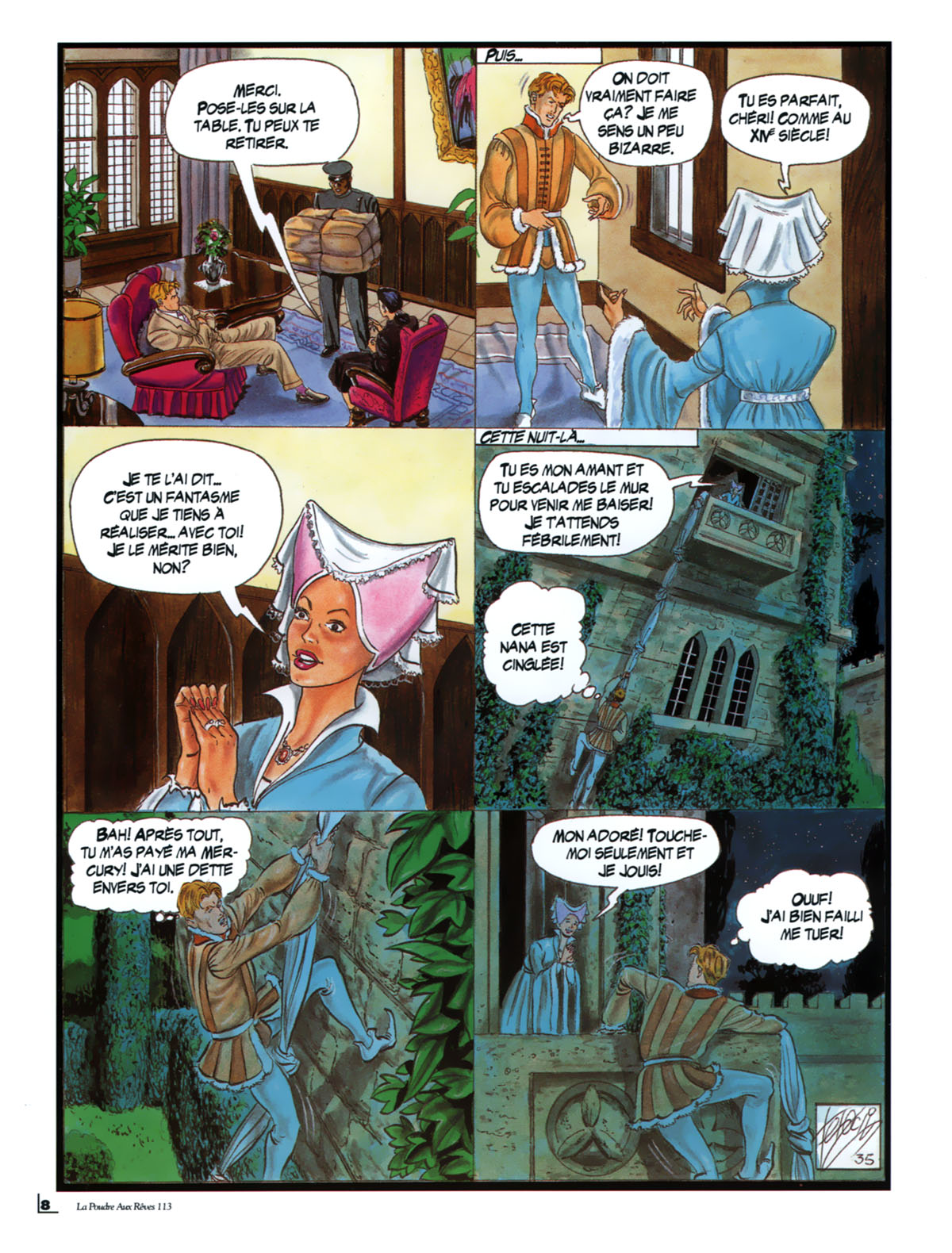 Kiss Comix #113  - Poudre aux rêves page 8 full