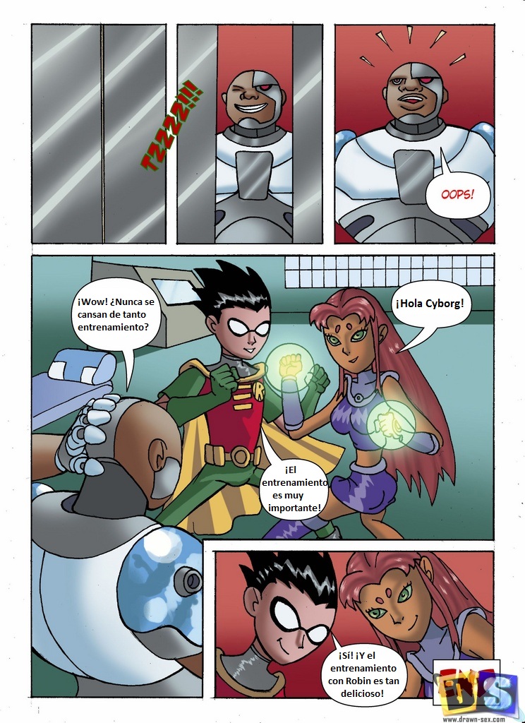 Robin and Starfire page 6 full
