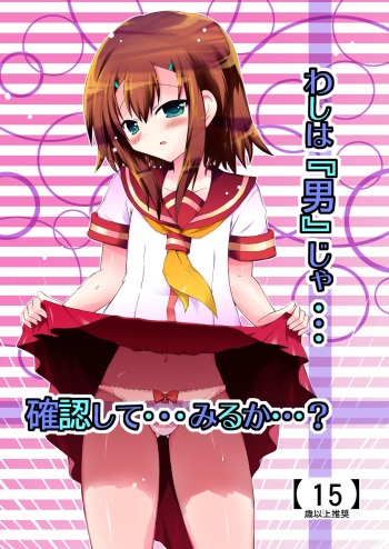 (C80) [Funanori House (Suihei Kiki)] Washi wa “Otoko” ja... Kakunin Shite... Miru ka...? (Baka to Test to Shoukanjuu) cover