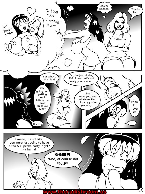 Tales of Schlock #23: Roux's Buttercream Bash page 5 full