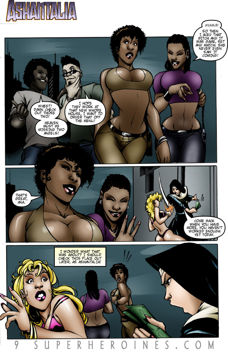 9 Superheroines - The Magazine #1 page 9 full