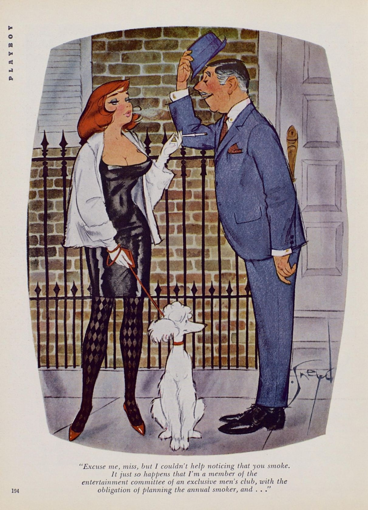 Doug Sneyd -  Playboy cartoons page 11 full