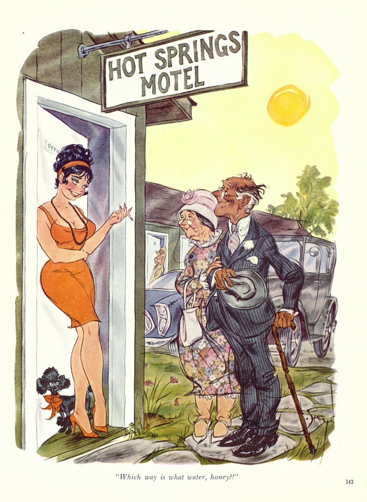 Doug Sneyd -  Playboy cartoons page 9 full