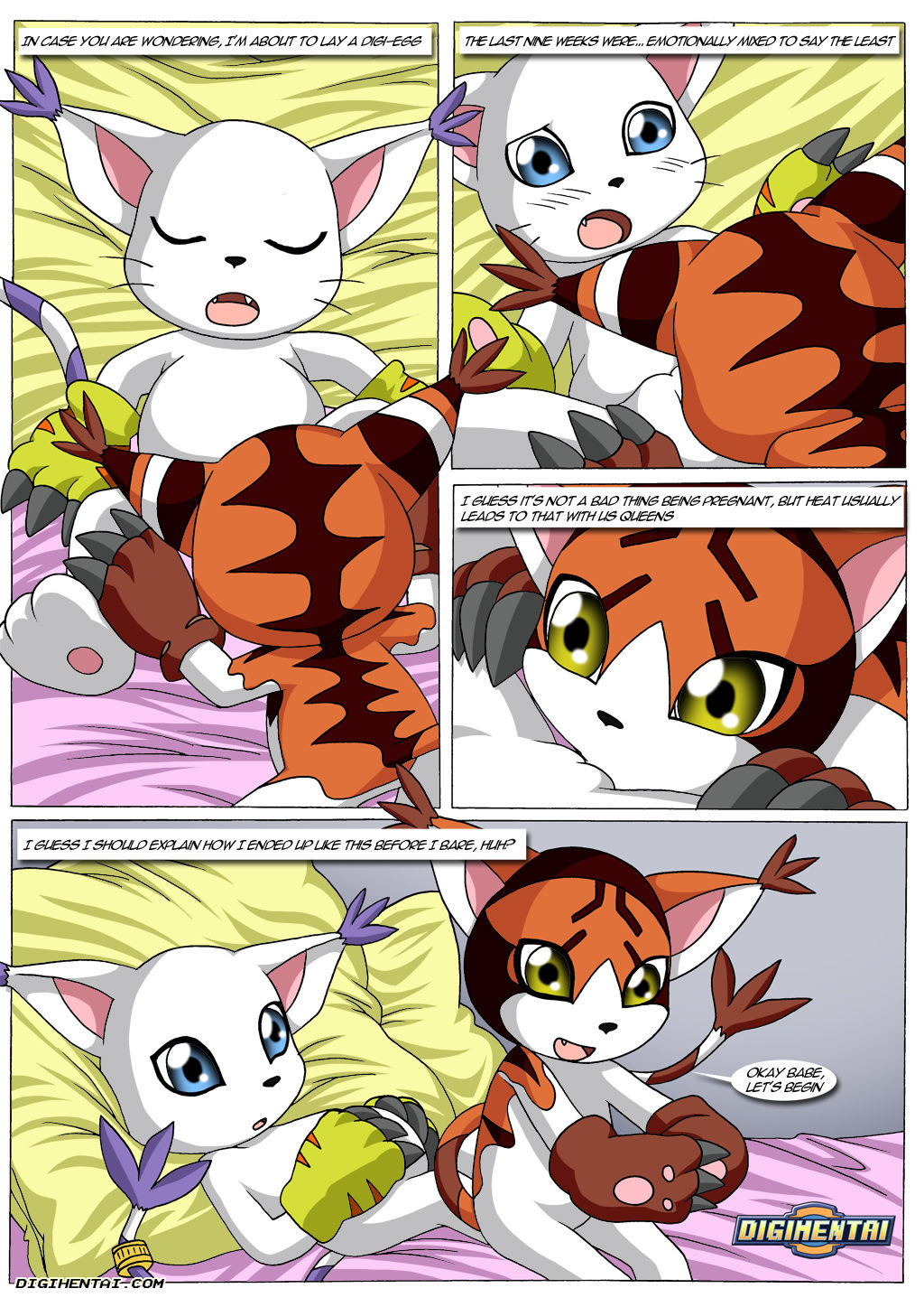 Gatomon In Heat 3 page 3 full