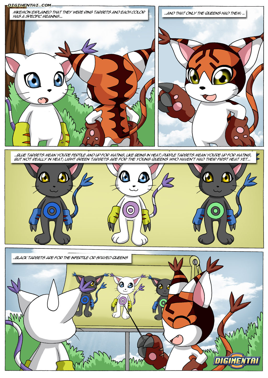 Gatomon In Heat 3 page 5 full