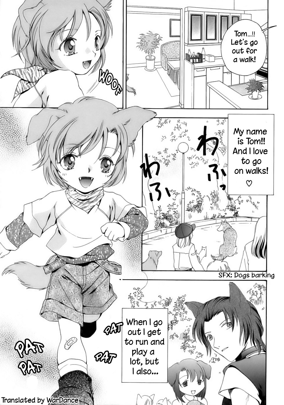 Issho ni o Sanpo | A Walk Together page 1 full