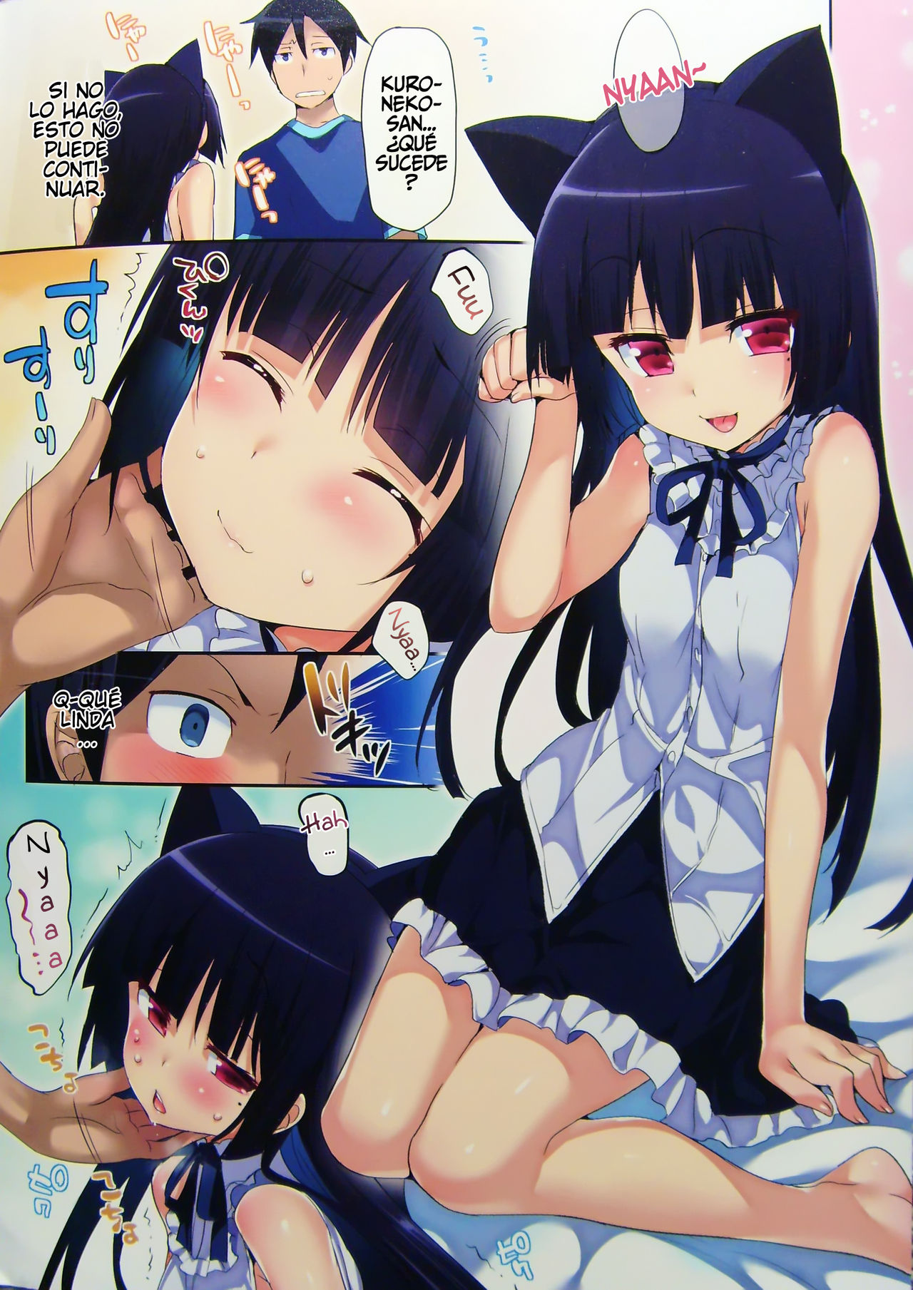 Nyan Nyan Black Cat   =P666HF= page 2 full