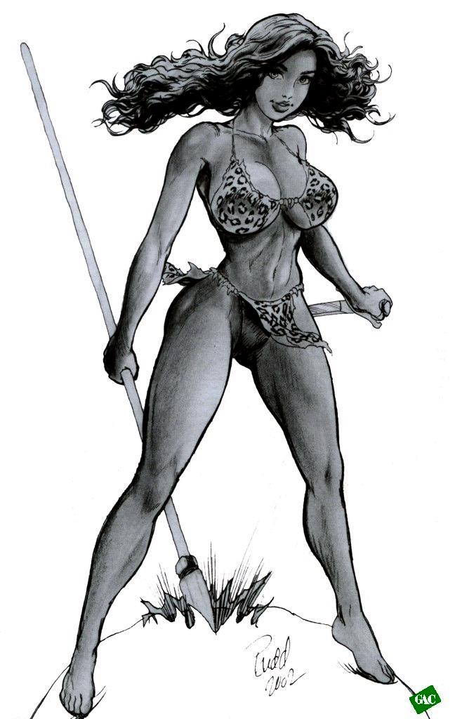 Cavewoman - prehistoric pinup 3 page 6 full