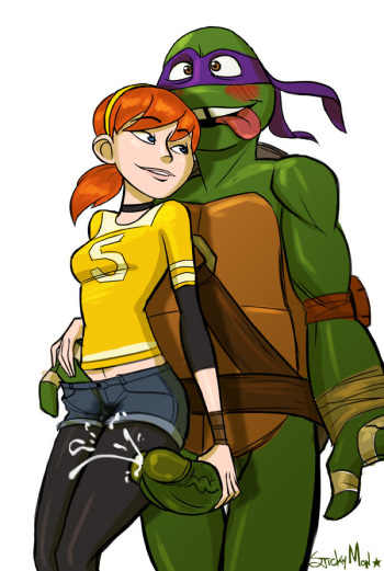 New April O'Niel (New Teenage Mutant Ninja Turtles) cover