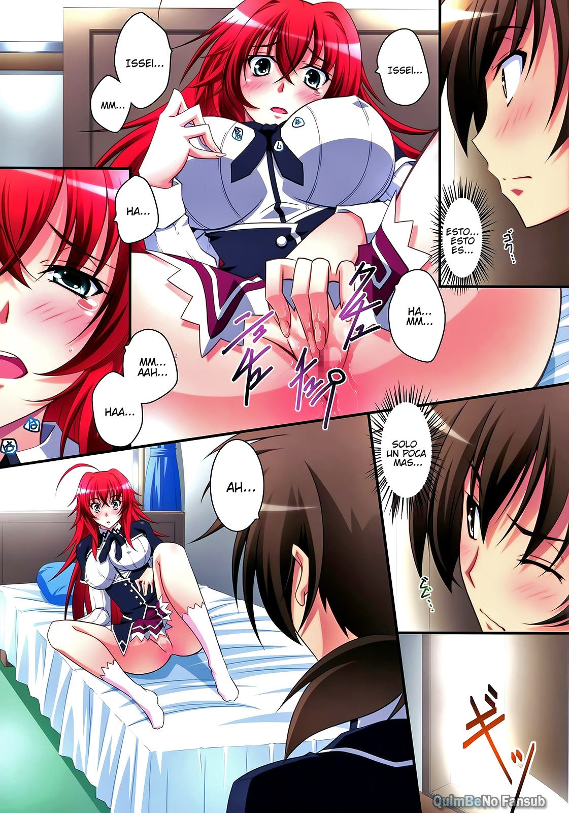 Scarlet princess "Rias Daisuki!" page 7 full