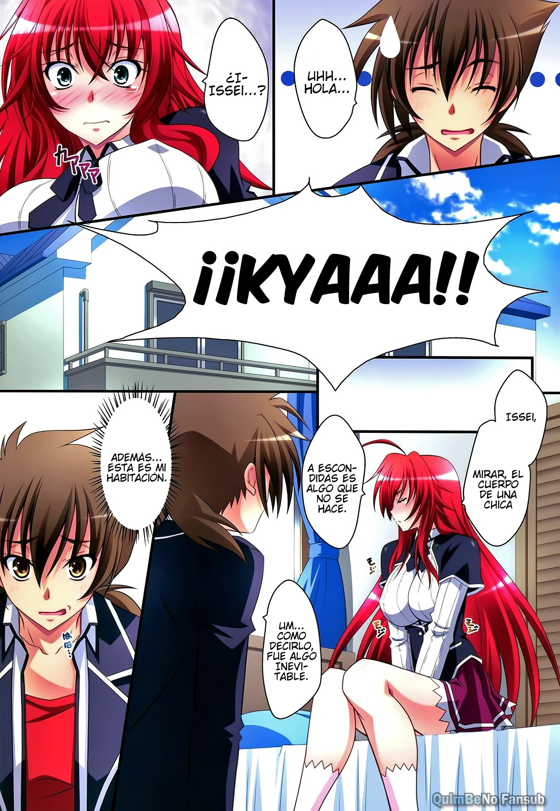 Scarlet princess "Rias Daisuki!" page 8 full