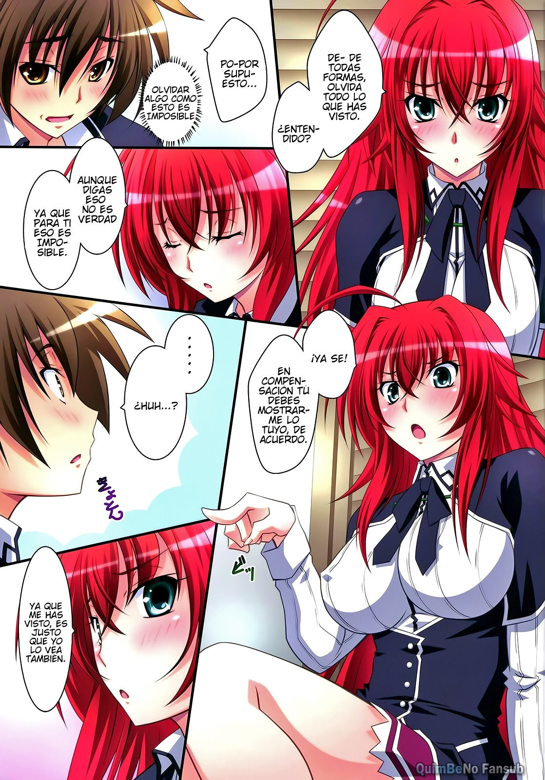 Scarlet princess "Rias Daisuki!" page 9 full