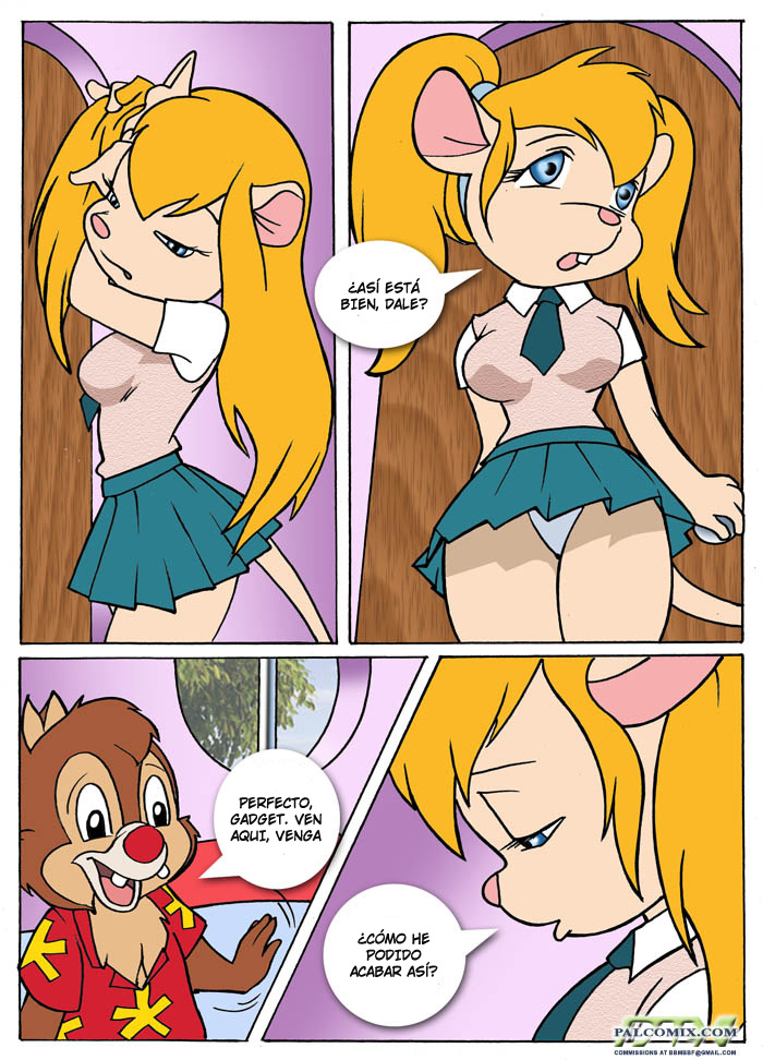 Rescue rodents 1: Gadget's bet, Gadget's bum  LKNOFansub page 2 full
