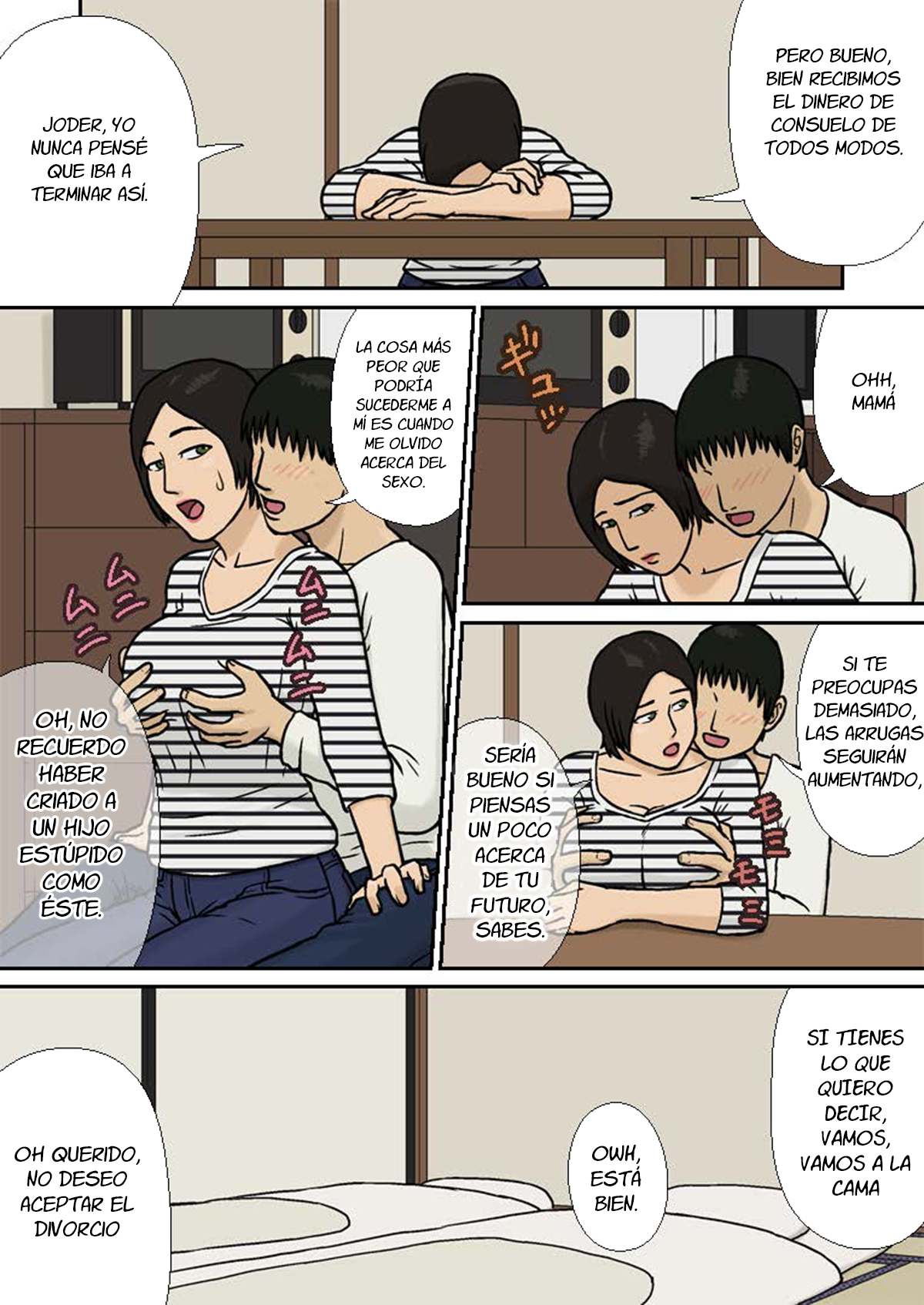 Boshi Soukan ~Rikon no Nayami~ | Mom & Son Adultery ~Divorce Problem~ page 3 full