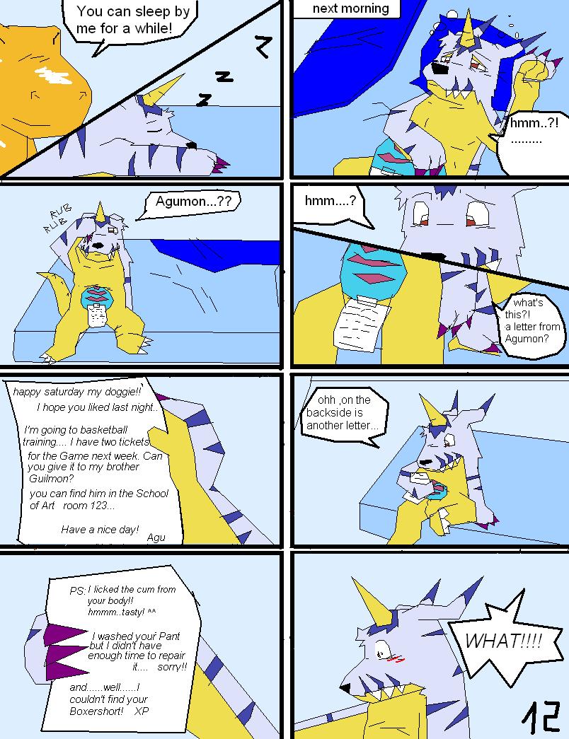 Shy Gabumon page 11 full