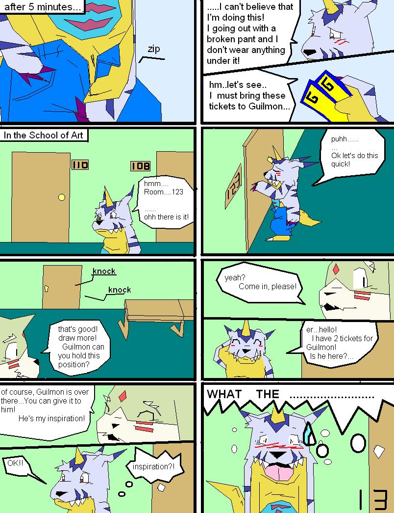 Shy Gabumon page 12 full