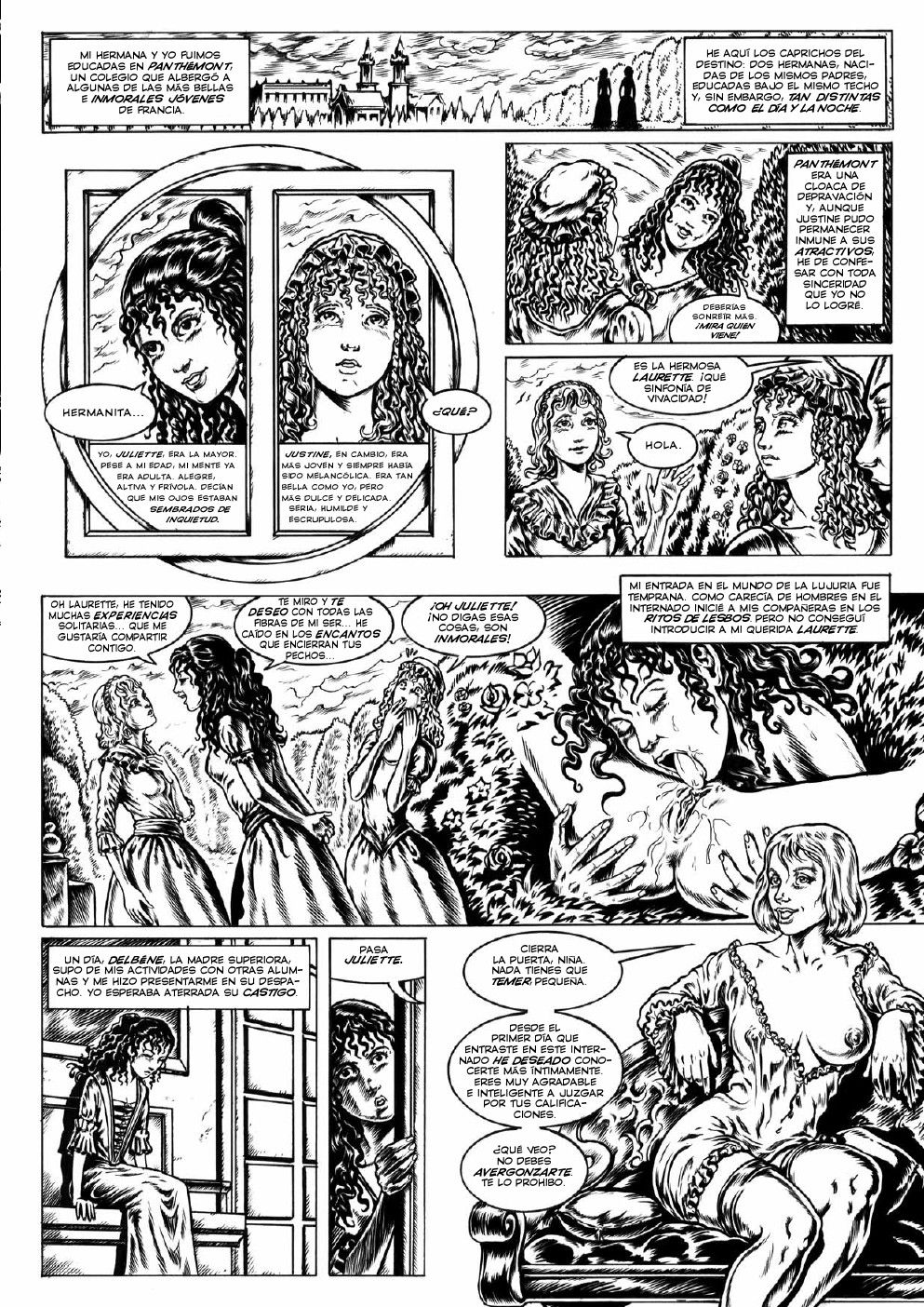 Justine & Juliettte de Sade page 9 full