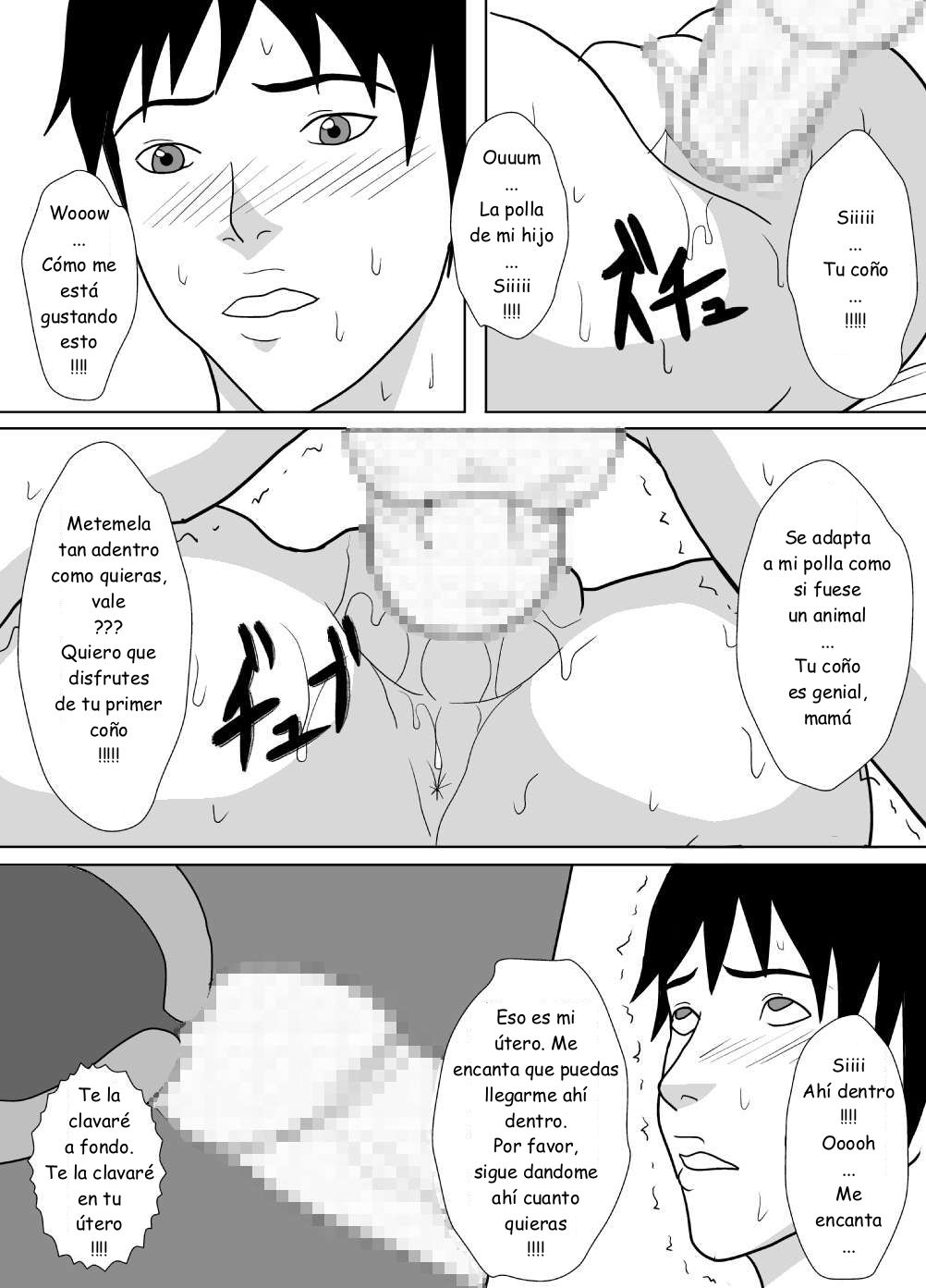 Sono Hi, Watashi wa Musuko no Nikubenki ni Natta. | Ahora soy la Put...de me Hijo page 12 full