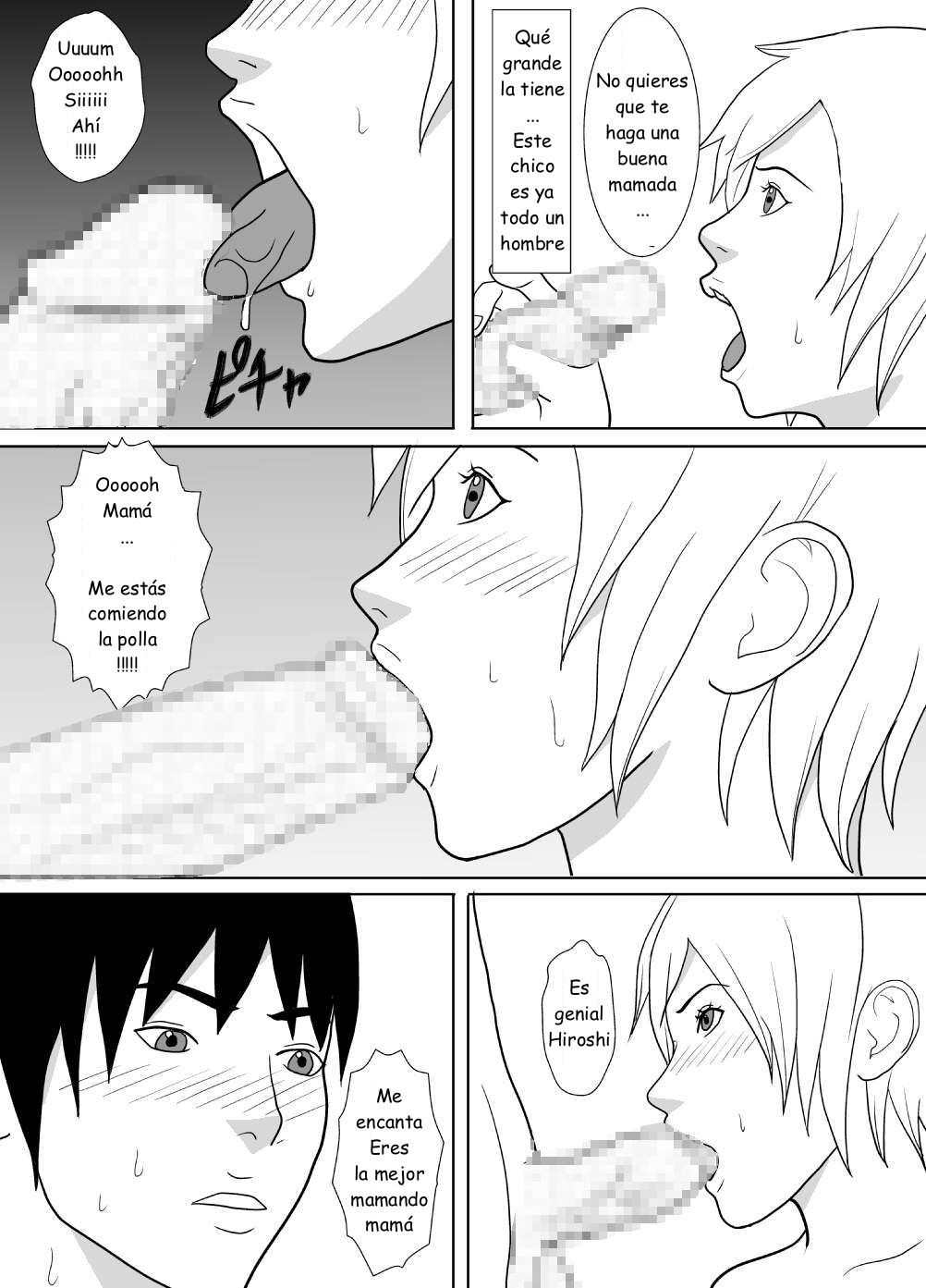 Sono Hi, Watashi wa Musuko no Nikubenki ni Natta. | Ahora soy la Put...de me Hijo page 8 full