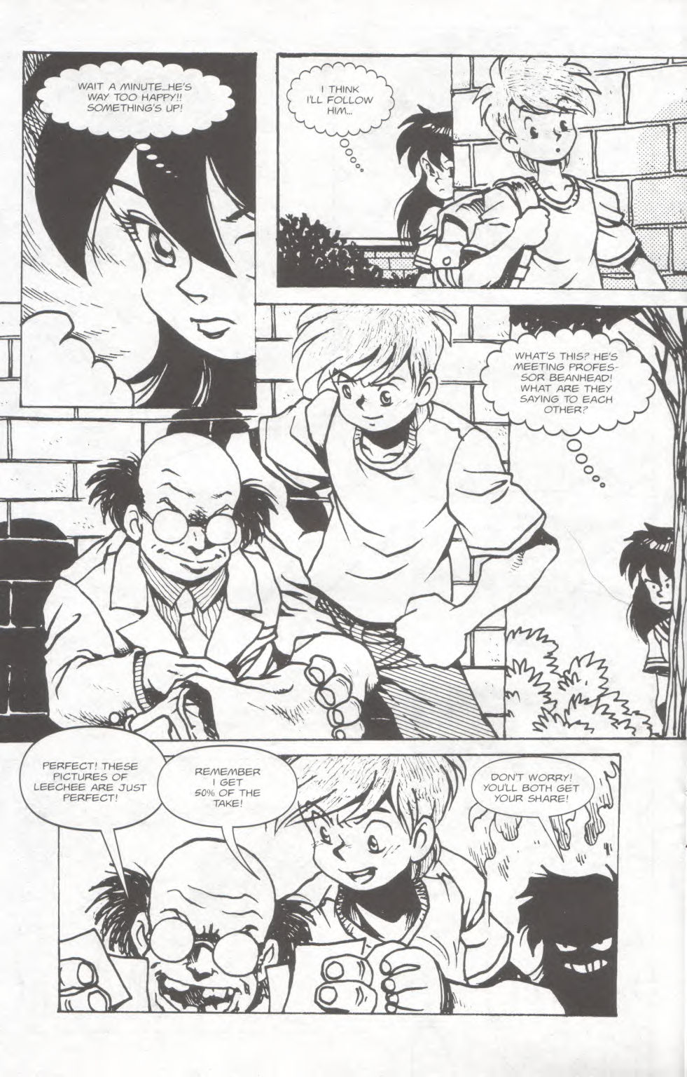 Not Ninja High School #1 page 11 full