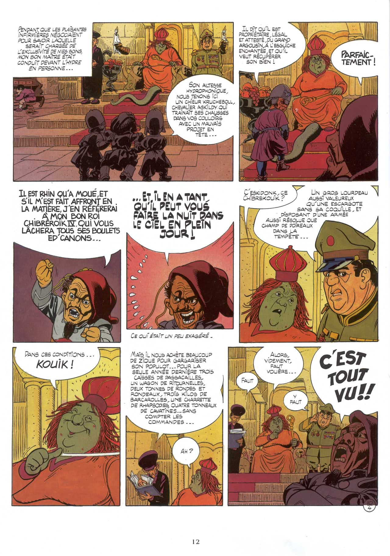Chroniques du temps de la vallée des Ghlomes - T4 page 12 full