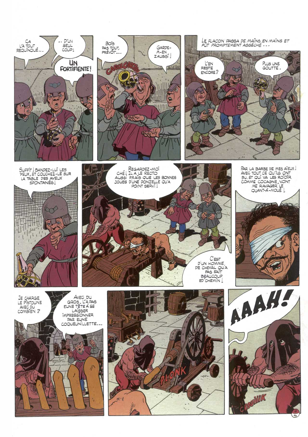 Chroniques du temps de la vallée des Ghlomes - T4 page 9 full