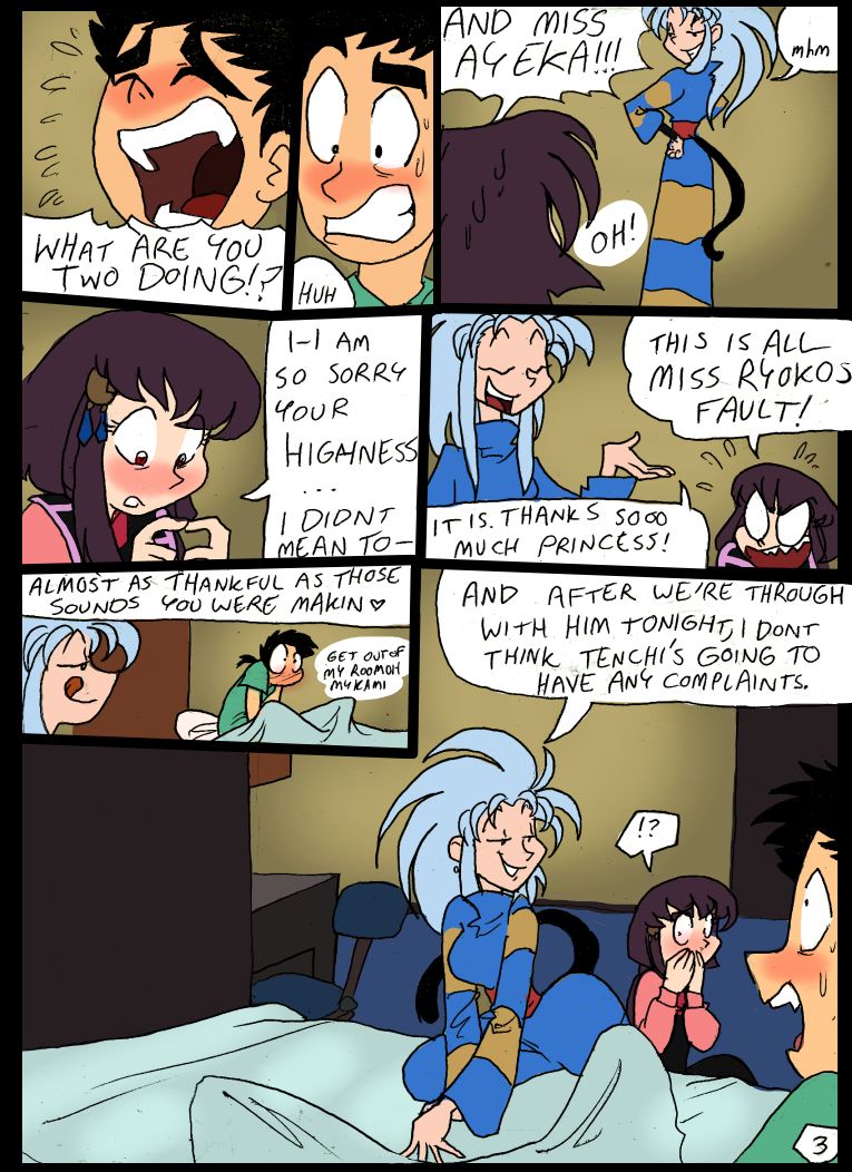 Tenchi Comic page 3 full