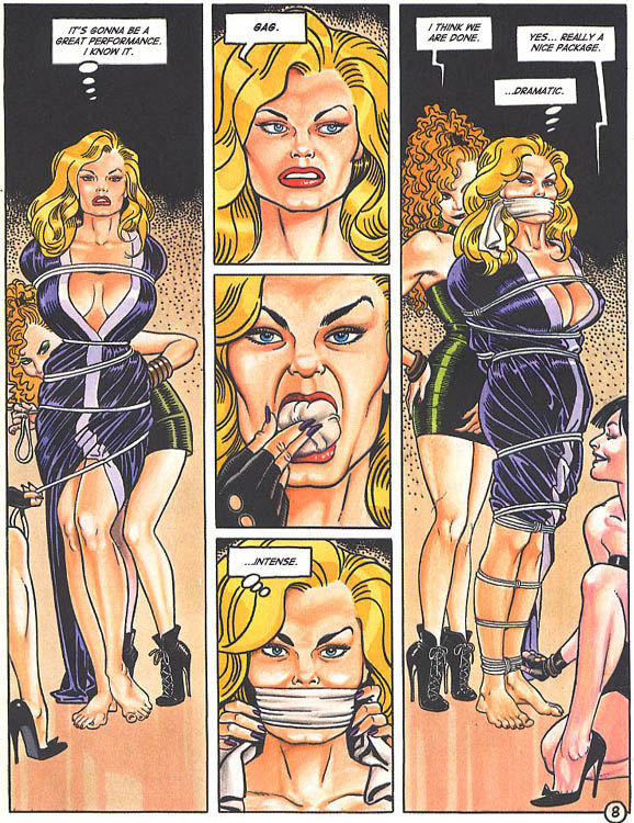 Blonde Bondage Palace T1-3 color page 8 full