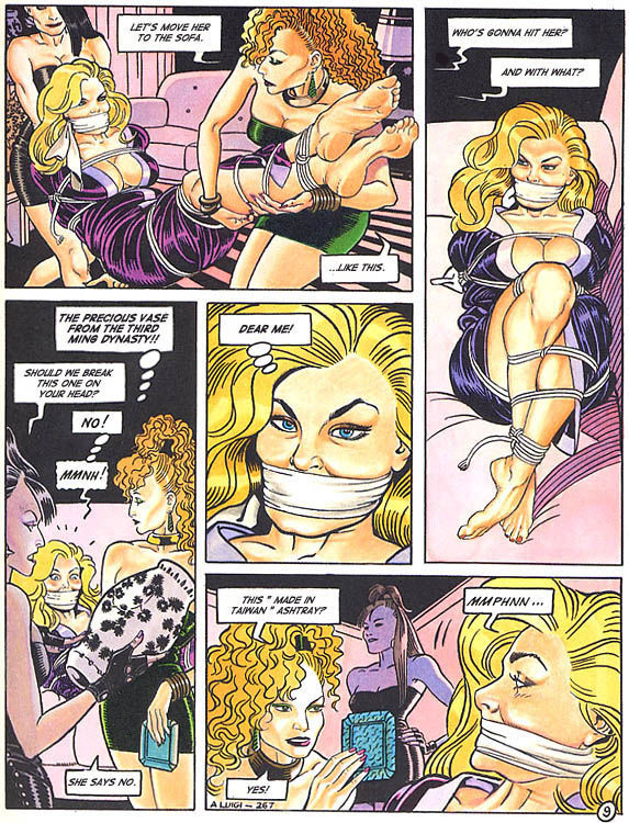 Blonde Bondage Palace T1-3 color page 9 full