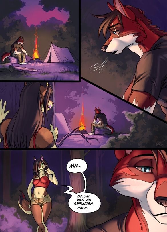 Azeriel Cynfall Comic german page 1 full