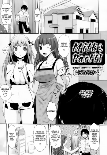 [Taropun] Milk Party! (COMIC Aun 2010-06) [Spanish] {KensoeTeam} [Decensored] cover