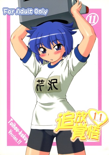 (Danmenzu Comic 1) [Oretachi Misnon Ikka (Misnon the Great)] Tuihou-kakugo Version.11 (Pani Poni) cover