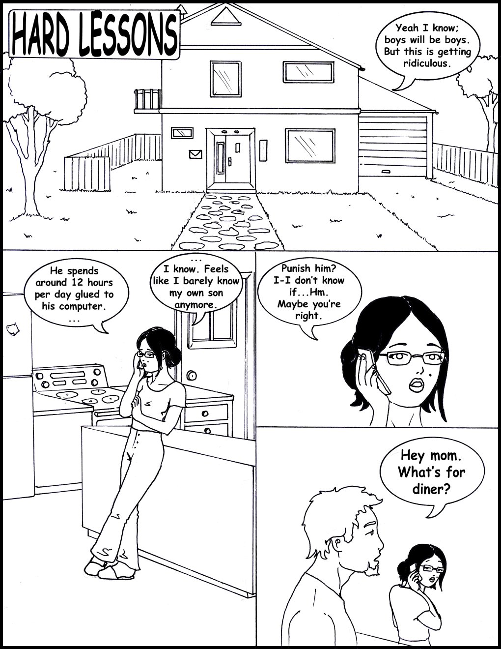 Hard Lessons page 1 full