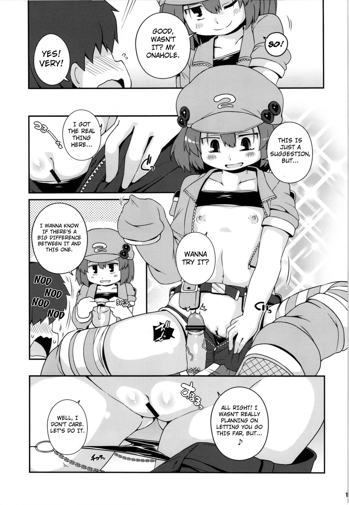 Akusei Kawashiro Nitori-san | Licentious Kawashiro Nitori-san page 10 full